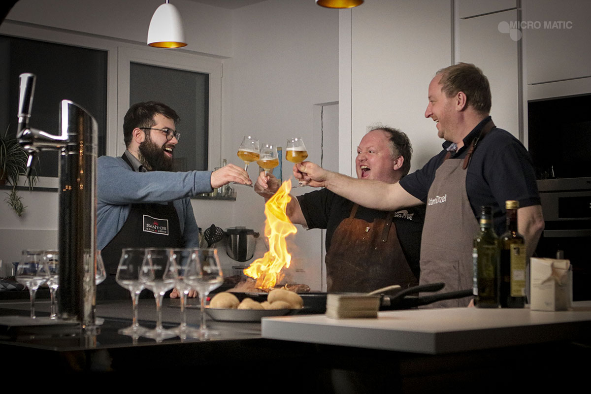 Micro Matic - FlexiDraft - Kochen mit passenden Bier