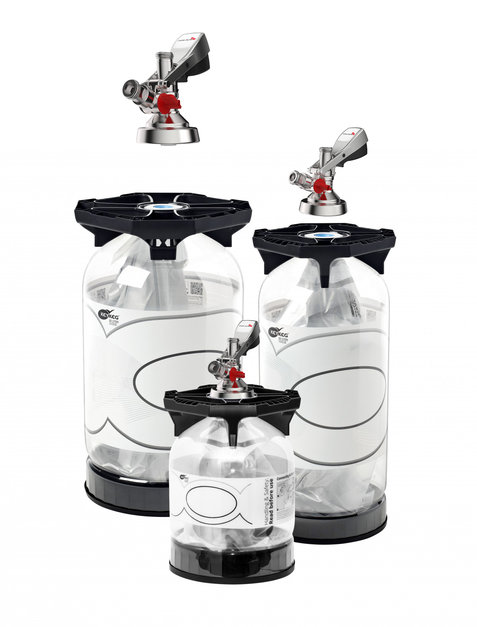 keykeg_family_with_mm_coupler Wein vom Fass mit Key Keg und FlexiDraft von Micro Matic